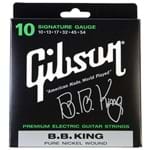 Ficha técnica e caractérísticas do produto Encordoamento para Guitarra Gibson B.B. King Signature 010