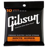 Ficha técnica e caractérísticas do produto Encordoamento para Guitarra Gibson Brite Wires 010 - 46 700L