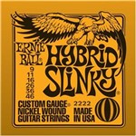 Ficha técnica e caractérísticas do produto Encordoamento para Guitarra Hybrid Slinky 2222, .009/.046 - Ernie Ball