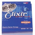 Encordoamento para Guitarra Nano Web Custom Light 0.09 Elixir