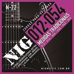 Ficha técnica e caractérísticas do produto Encordoamento para Guitarra Nig 012/054 N72