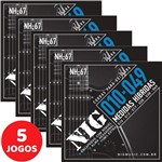 Ficha técnica e caractérísticas do produto Encordoamento para Guitarra Nig 010 049 Híbrido NH67 - Kit 5 Unidades