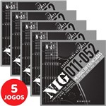 Ficha técnica e caractérísticas do produto Encordoamento para Guitarra Nig 011 052 N61 - Kit com 5 Unidades