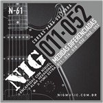 Ficha técnica e caractérísticas do produto Encordoamento para Guitarra Nig 011/052 N61