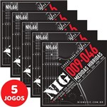 Ficha técnica e caractérísticas do produto Encordoamento para Guitarra Nig 09 046 Híbrido NH66 - Kit com 5 Unidades