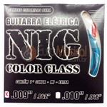 Ficha técnica e caractérísticas do produto Encordoamento para Guitarra Nig Color Class N1633 Azul .009/042