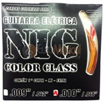 Ficha técnica e caractérísticas do produto Encordoamento para Guitarra NIG Color Class N1642 Laranja .010/046