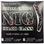 Encordoamento Guitarra Nig 010 N1640 Color Class Preto