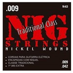 Ficha técnica e caractérísticas do produto Encordoamento para Guitarra NIG N-63 (.009-.042)