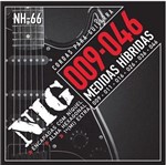 Ficha técnica e caractérísticas do produto Encordoamento para Guitarra Nig Nh66 Hibrida 09 Extra