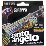 Ficha técnica e caractérísticas do produto Encordoamento para Guitarra Regular Light Santo Angelo