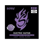 Ficha técnica e caractérísticas do produto Encordoamento para Guitarra SLG-11 - SOLEZ