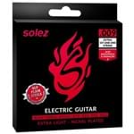 Ficha técnica e caractérísticas do produto Encordoamento para Guitarra Solez 009 SLG9 C/ 2 Cordas Extras