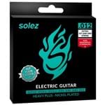 Ficha técnica e caractérísticas do produto Encordoamento para Guitarra Solez 012 SLG12 C/ 2 Cordas Extras