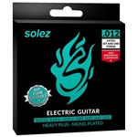 Ficha técnica e caractérísticas do produto Encordoamento para Guitarra Solez 012 SLG12 com 2 Cordas Extras
