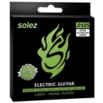 Ficha técnica e caractérísticas do produto Encordoamento para Guitarra Solez 0105 SLG105 +2 Cordas Extras