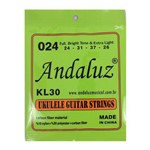Ficha técnica e caractérísticas do produto Encordoamento para Ukulele Kl30 Nylon Soprano Concert Andaluz Fabricante: Andaluz