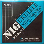 Ficha técnica e caractérísticas do produto Encordoamento para Ukulele Nylon Bolinha N-305 - NIG