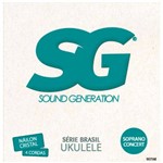 Ficha técnica e caractérísticas do produto Encordoamento para Ukulele Nylon Soprano Concert Sg