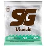 Ficha técnica e caractérísticas do produto Encordoamento para Ukulele SG Soprano Nylon White