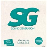 Ficha técnica e caractérísticas do produto Encordoamento para Ukulele Soprano Concert Nylon Eaus-Cn Sg