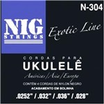 Ficha técnica e caractérísticas do produto Encordoamento para Ukulele Soprano Nig N304 Exotic Line com Bolinha