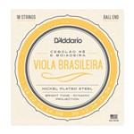 Encordoamento para Viola Brasileira EJ82A - Cebolao RE / Boiadeira - Pls