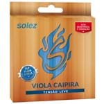 Ficha técnica e caractérísticas do produto Encordoamento para Viola Caipira Solez 010 Tensão Leve SLVC-TL