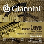 Ficha técnica e caractérísticas do produto Encordoamento para Viola Niquel Leve Cobra Gesvnl - Giannini