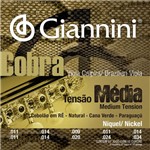 Ficha técnica e caractérísticas do produto Encordoamento para Viola Niquel Media Cobra Gesvnm - Giannini