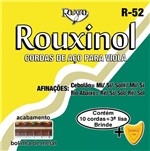 Ficha técnica e caractérísticas do produto Encordoamento para Viola R52 Rouxinol de Aço com 12