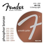 Ficha técnica e caractérísticas do produto Encordoamento para Violão 12 Cordas Aço Bronze Fosforoso Fender