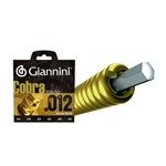 Ficha técnica e caractérísticas do produto Encordoamento para Violão Aço 012 CA-82L - Gianinni - Giannini