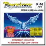 Ficha técnica e caractérísticas do produto Encordoamento para Violão Aço 011 com Chenilha Rouxinol R-70