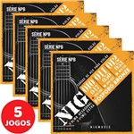 Ficha técnica e caractérísticas do produto Encordoamento para Violão Aço Nig 010 Fósforo Bronze NPB560 - Kit com 5 Unidades