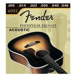 Ficha técnica e caractérísticas do produto Encordoamento para Violão Bronze 0.10 Fender