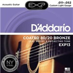 Encordoamento para Violão D'addario Exp13 011 Custom Light