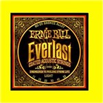 Ficha técnica e caractérísticas do produto Encordoamento para Violão de Aço Everlast 80/20 Light 2558, .011/.052 - Ernie Ball