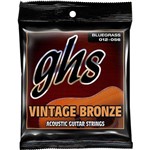 Ficha técnica e caractérísticas do produto Encordoamento para Violão de Aço GHS VN-B Vintage Bronze Bluegrass