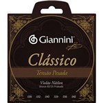 Ficha técnica e caractérísticas do produto Encordoamento para Violão de Nylon 65/35 Tensão Pesada Bronze Prateado - Genwpa - Giannini