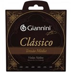 Ficha técnica e caractérísticas do produto Encordoamento para Violão Genwpm Série Clássico Nylon Média Giannini