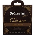 Encordoamento para Violao Genwpm Serie Classico Nylon Media Giannini