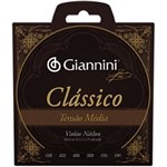 Ficha técnica e caractérísticas do produto Encordoamento para Violão GENWPM Série Clássico Nylon Média - Giannini