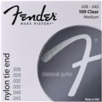Encordoamento para Violão Nylon Fender 100 CLEAR 0.28/0.43ª
