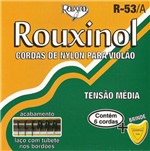 Ficha técnica e caractérísticas do produto Encordoamento para Violão Nylon R53A Rouxinol com 12