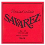 Ficha técnica e caractérísticas do produto Encordoamento para Violão Nylon Savarez Cristal Soliste Red 570cr