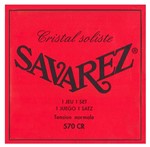Ficha técnica e caractérísticas do produto Encordoamento para Violão Nylon Savarez Cristal Soliste Red 570CR