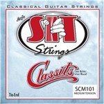 Ficha técnica e caractérísticas do produto Encordoamento para Violão Nylon Sit Strings Medium Tension Classits Scm101