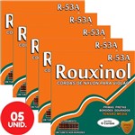 Ficha técnica e caractérísticas do produto Encordoamento para Violão Nylon Tensão Média Rouxinol R53A - Kit com 5 Unidades