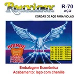 Ficha técnica e caractérísticas do produto Encordoamento para Violão R70 de Aço Rouxinol com 12